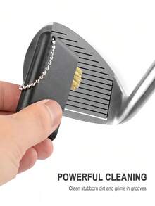 3-In-1 Retractable Golf Cleaning Brush Multiple-Use Golf Club Groove Cleaners Golf Club Cleaner Tool For Men Women Practical Golf Gifts For Golf Beginner Golf Enthusiast Portable Small Golf Essential Accessories - Multicolor - View 8