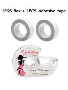 3/2/1pc PET Double-Sided Adhesive Anti-Glare Sticker - One-Time Use Underwear And Shirt Fixation Sticker - Invisible, Seamless, Transparent Anti-Glare Sticker. - Multicolor - View 8