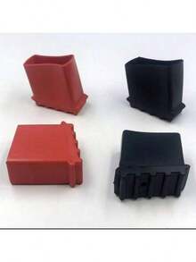 4个黑色橡胶梯脚垫，25*50mm，橡胶防滑，适用于折叠梯、家居装修和一般维护 - C - 查看 6