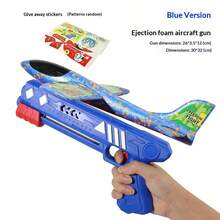 泡沫飞镖发射器玩具 - 弹射飞机对决 - 玩具飞镖连发泡沫飞机发射器 - 滑翔机 - 户外射击玩具 - 高品质玩具 - 耐用/防震 - 复活节彩蛋填充物 - 复活节礼物 - 学校玩具 - 户外玩具 - 旅行玩具 - 解压玩具 - 高级生日礼物 - 完美礼物 - 惊喜飞行玩具套装 - 彩色 - 查看 12