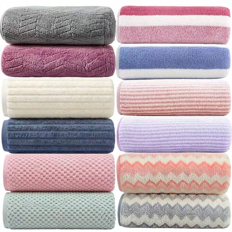 Bộ 2 khăn mặt cao cấp - Nhanh khô - Chất liệu microfiber mềm mại như nhung san hô, thấm hút cực tốt - Đa năng, dùng làm khăn tắm, khăn spa, khăn mặt, khăn lau tay. - Nhiều màu - Xem 1