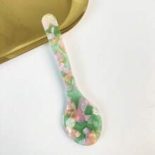 1入 棕色/米色/綠色/紫色可愛冰淇淋湯匙 甜點湯匙，復古蛋糕布丁魚子醬湯匙 果醬湯匙，生日派對甜點湯匙，裝飾道具 節日DIY飾品 節日用品 - 彩色 - 查看 17