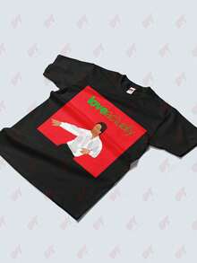 Love Actually Hugh Grant Romantic Movie Tee - Black - View 3