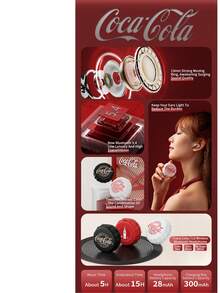 Coca Cola T13 真无线蓝牙耳机，半入耳式设计 | 13mm 动圈单元 | ENC 主动降噪 | 蓝牙 5.4 | 15 小时播放时间 | 触控操作 | Type-C 快速充电 - 均碼 - 查看 2