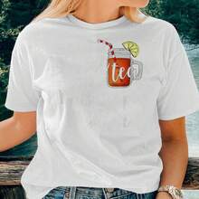 Raised On Sweet Tea And Mississippi Mud Pie T Women T-Shirt - Black - View 2