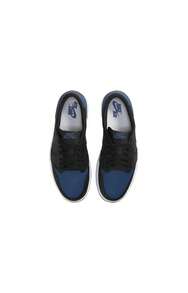 Air Jordan 1 Retro Low OG 'Mystic Navy' Black White Sneakers Women CZ0775-041 - 彩色 - 查看 4