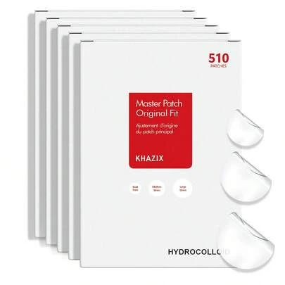 510pcs Transparent Acne Care Patches, Scar Cover, Gentle & Non-Irritating, Alcohol-Free, Body Tape, Soft & Breathable Material