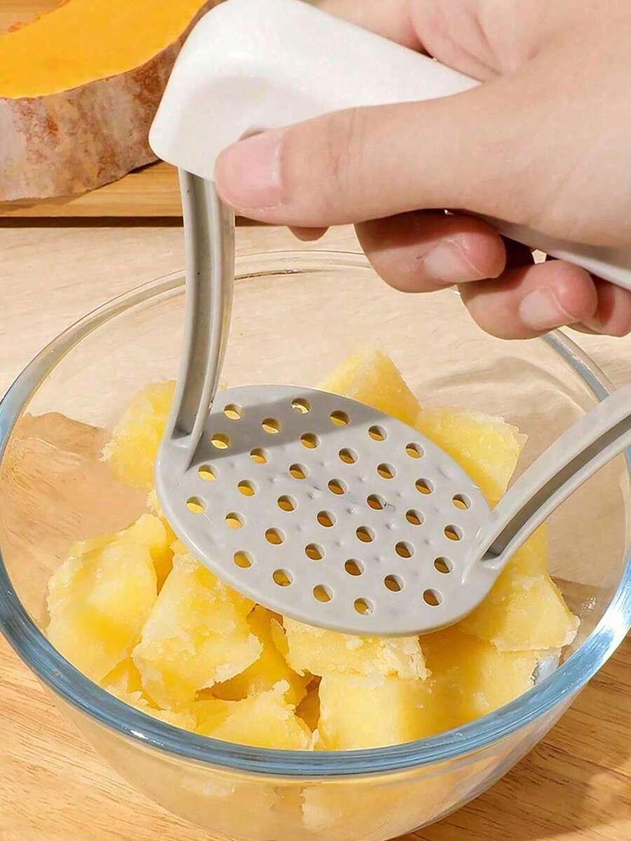 Prensa de Papas de PP Duradero, Pasapurés con Malla Precisa para Puré de Papas, Calabaza y Legumbres, Herramienta de Cocina Fácil de Limpiar