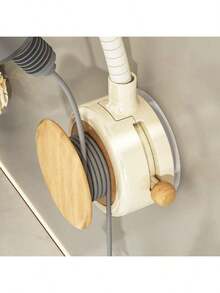 1个壁挂式通风收纳架，吹风机支架，适用于无孔浴室/卫生间，重型吹风机支架，适用于大多数墙面和吹风机，浴室吹风机收纳架 - 彩色 - 查看 13