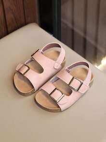Kids Shoes Summer Girls Sandals Boys Roman Shoes Children Beach Shoes Toddler Shoes - Pink - View 2