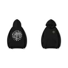 Military Enthusiast Print Men Women Hooded Sweatshirt Autumn Winter Daily Outdoor Vacation Fitness Casual Loose Warm Sportswear - White - View 9