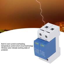 Surge Protective Device SPD Photovoltaic Breaker Protector DC1000V 40KA Blue and White 2P - Azul y blanco - Ver 2