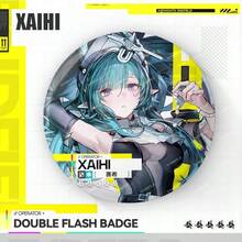 1枚明日方舟：终焉之地动漫周边徽章，75mm，65*90mm，包含雷文、普拉玛尼克斯、艾琳等角色款式 - 收藏玩具、包包、服装装饰徽章 - 生日礼物 - 复活节礼物 - 愚人节礼物 - 情人节礼物 - 完美礼物 - 礼品 - 玩具 - 游戏 - （畅销）明日方舟 Torsfit - 彩色 - 查看 18