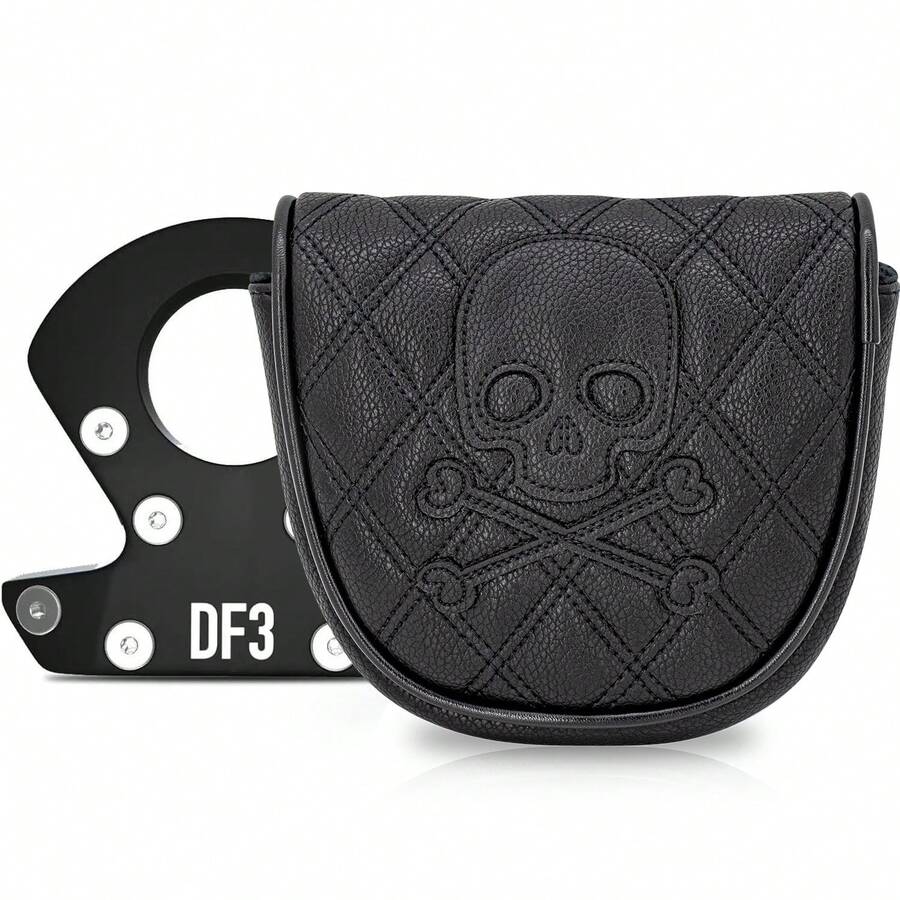 1 bao đựng gậy golf (gậy gạt bóng) với thiết kế hoạt hình dễ thương và phong cách. Hình đầu lâu lưới màu đen tuyền - Được làm từ chất liệu PU với bề mặt chống trầy xước, có khóa từ tính và phù hợp với mọi loại gậy. - Nhiều màu - Xem 1