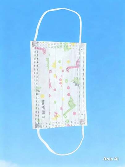 Mascarillas Desechables Niño 50 Piezas Uso Diario