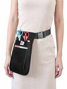 1pc Hairstylist Tool Storage Waist Bag, Nurse Utility Pouch - A - View 1