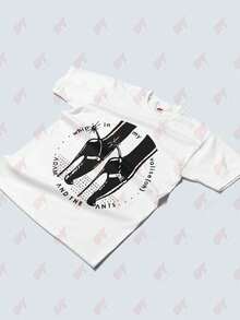 Adam And The Ants Boots Spurs New Wave Music T-Shirt - White - View 3