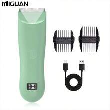 Men's Body Trimmer, Electric Shaver, Electric Inguinal And Hair Trimmer, Ceramic Blade Male Hygiene Shaver Battery Capacity 500mAh - A - View 11