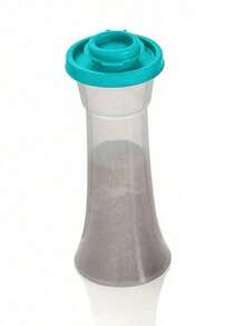 2pcs Plastic Sealed Salt & Pepper Shakers With Timer Lid, Large Size, Moisture-Proof For Home, Kitchen, Restaurant, Camping - Multicolor - View 14