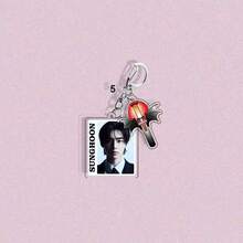 EN/HYPEN K-Pop Boy Band Acrylic Keychain Pendant, High-Quality Decorative Keychain Accessory, Ideal Gift For Friends - Multicolor - View 15