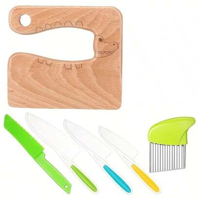 6-Piece Kitchen Utensil Set, Portable And Multi-Functional For Fruit And Vegetable Preparation, Kitchen Gadgets, Essential For Home Cooking.