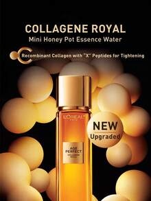 L’Oreal Paris 巴黎欧莱雅皇家胶原蛋白精华水，65毫升/130毫升，富含胶原蛋白和蜂蜜，奢华精华水，紧致、保湿、深层补水。适合日常护肤，100%减少肌肤不适，深层吸收，4周内令肌肤饱满透亮。 - COLLAGENE ESSENCE WATER - 查看 5