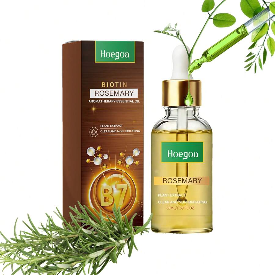 50ml/100ml Plant Extract Hair Oil/Gentle Moisturizing & Smoothing Hair Care, Convenient Daily Use, Fresh & Non-Irritating, Alcohol-Free, Relaxing & Energizing - Multi Scents - View 1