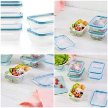 10 Piezas Kit de Preparación de Comida en Yeso Rectángulo, Ideal para Cocina y Servir - Ver 1