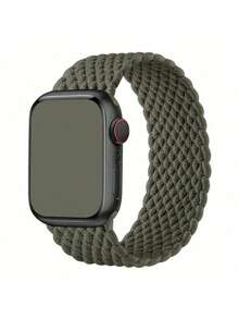 弹力编织尼龙单圈表带，兼容 Series 11/10/9/8/7/6/5/4/3/2/1，尺寸 38mm/40mm/41mm/42mm/44mm/45mm/46mm/49mm，男女通用；可爱尼龙弹力运动表带，兼容 Series Ultra SE/11/10/9/8/7/6/5/4/3/2/1 - 38/40/41(M) - 查看 24