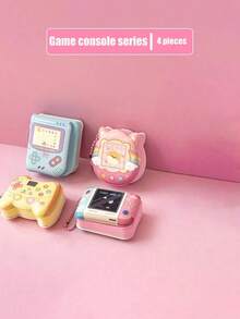 1/4本减压便签本，可爱甜点饮料游戏系列迷你笔记本，带悬挂装饰，可爱便携设计，办公/学生礼物，返校用品 - 彩色 - 查看 11