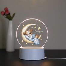 1pc Personalized Name Night Light, Children's Birthday Gift Customization, Friend Custom Gift, Bedroom Decor Customization, Party Decor Customization, Party Decor, Custom Moon Night Light, Back To School Gift - Black - View 25