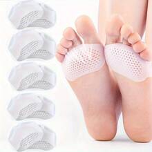 Toe Pad, Toe Ball Pad, Metatarsal Ball Pad, Callose Foot Gel Pad, Forefoot Pad, Universal One Size Fits All - White - View 2