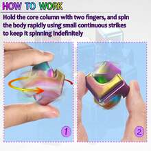 Toys Cube Adults, Christmas Stocking Stuffers For Metal Cool Stuff Desk Gadgets Office Toy Small Anxiety Figette Sensory Toy ADHD Tool Fingears Figet Stress Valentine Gift - 黑色 - 查看 5