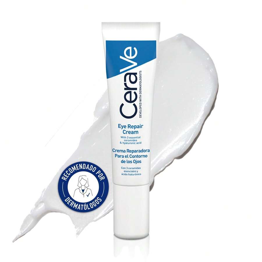 CeraVe Eye Repair Cream 14ml Eye Contour With Hyaluronic Acid, Niacinamide & Ceramides, Hydrating, Anti-Dark Circles & Puffiness✅ Entrega 24/72h A España (Península) - Hyaluronic Acid - 查看 1