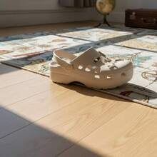 Moleca Women's Platform Sandal With Clams, Comfortable, Original, Casual, And Tractor Sole. - 白色關閉 - 查看 1