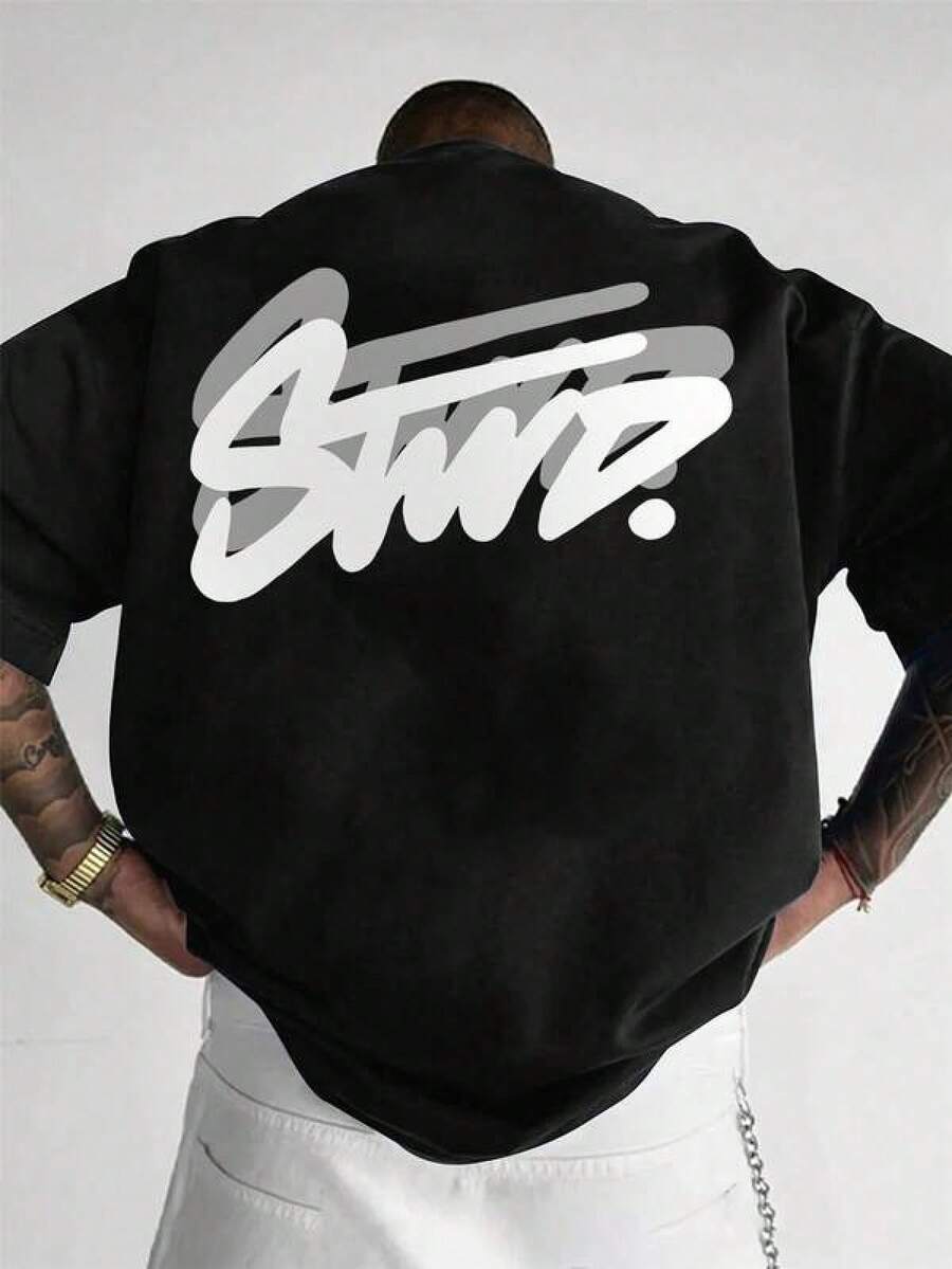 Men Outdoor Tees & Tanks - Black - View 1