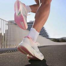 Adidas Zapatillas de running y entrenamiento deportivo ADIZERO ADIOS PRO para hombres - Blanco/Rosa/Plata - Ver 3