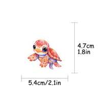 50pcs Sea Turtle Stickers, Cute Turtle Stickers, Waterproof Vinyl Stickers For Water Bottle, Srapbook, Laptop, Phone Case, Teens Adults Sea Turtle Sticker Halloween Christmas Gifts - Multicolor - View 4