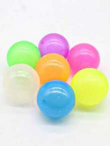 Glow Ceiling Ball, Glow Ball, Sticky Wall Ball, Bulk Sticky Glow Ball, Inspirational Ball, Dream Ball (Random Color), DIY Toy, Perfect For Party Gifts, Birthday Gifts, As Well As Ideal Gifts For Halloween And Christmas. - Multicolor - View 6