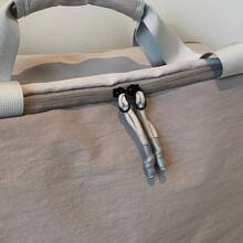 多功能可转换旅行包 - 轻便尼龙行李包，带拉杆箱套，多功能背包和单肩包 - 彩色 - 查看 6