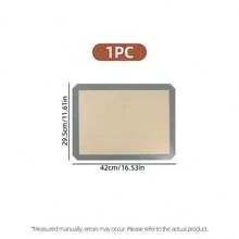 1/2pcs 42cm*29.5cm Silicone Baking Mat - Reusable Silicone Baking Mat Non-Stick Baking Supplies, Suitable For Oven Use, Biscuits, Macarons, Pastries - - - View 12