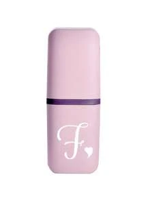 Hộp đựng bàn chải đánh răng màu hồng nhạt hình trái tim chữ cái A-Z, giúp giữ bàn chải đánh răng sạch sẽ và tiện mang theo mọi lúc mọi nơi! Hộp đựng bàn chải đánh răng du lịch, cốc đựng bàn chải đánh răng di động, thích hợp cho du lịch, cắm trại, công tác và đi học. Cốc đựng bàn chải đánh răng đa năng, cốc rửa tay du lịch, bộ đựng bàn chải đánh răng và đồ dùng vệ sinh cá nhân. - Nhiều màu - Xem 28