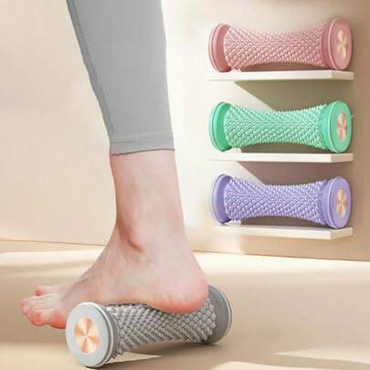 Dụng cụ massage chân đa năng, thích hợp cho leo núi, mang giày cao gót trong thời gian dài, giảm ngứa và đau chân sau khi tập luyện, đi học, du lịch và sử dụng tại nhà. Dụng cụ massage này có thể massage các mô cơ ở chân, giảm mỏi gót chân và hoạt động như một thiết bị chống mệt mỏi. Phụ kiện yoga và thể dục.