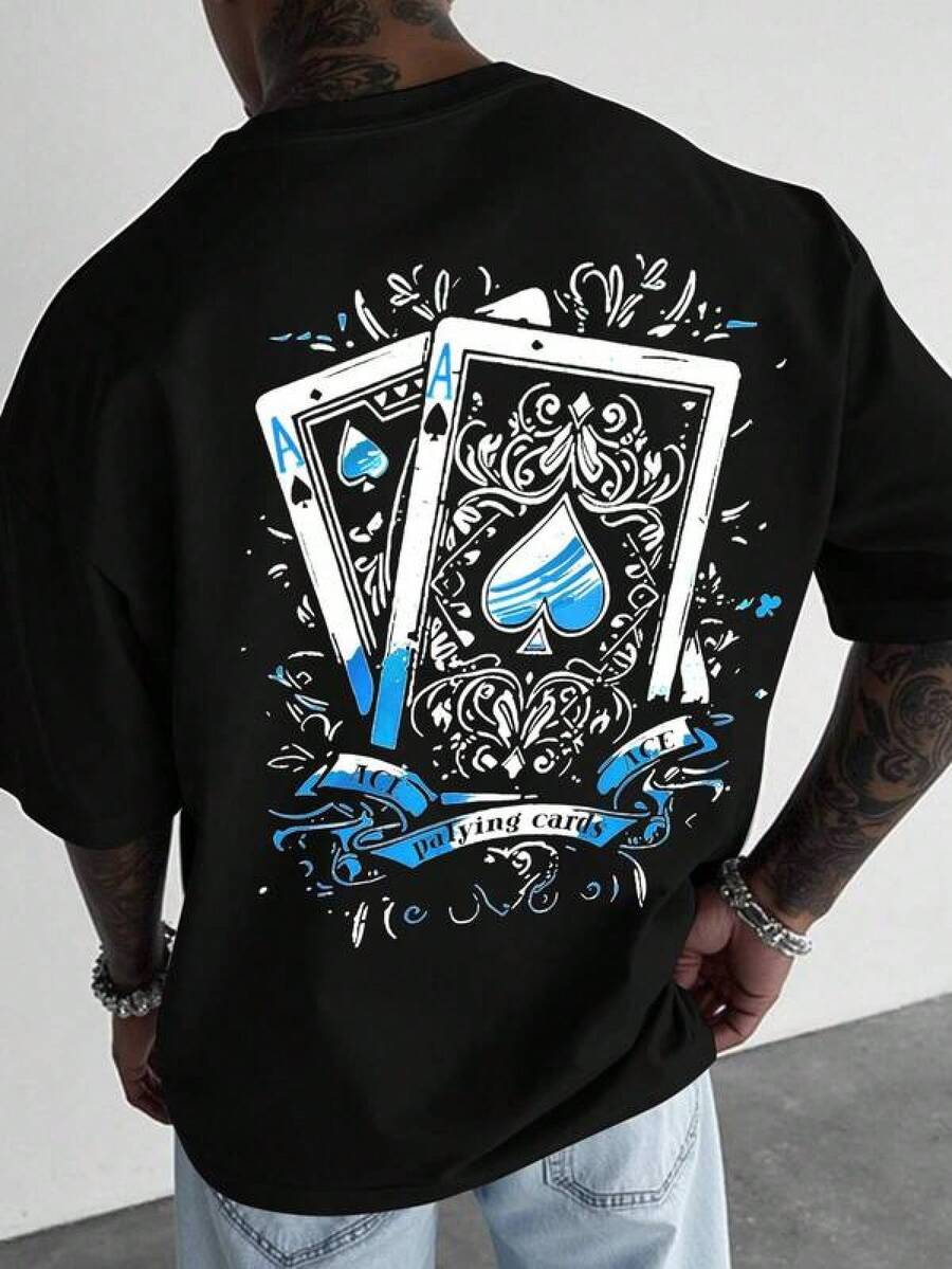 Men Outdoor Tees & Tanks - Black - View 1