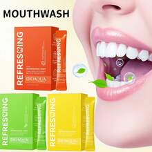 20支装，每瓶10毫升，西瓜/薄荷味漱口水，清新口气，美白牙齿，餐后漱口去除牙渍。 - 多種口味 - 查看 1