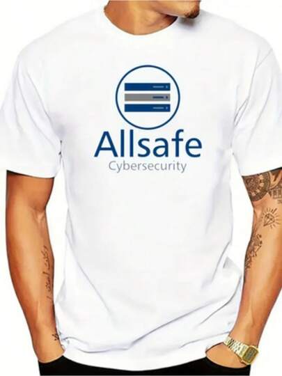 Camiseta con el logotipo de Allsafe Cybersecurity, Mr. Robot, Elliot, Angela Moss, Gideon, talla estadounidense, estilo Harajuku para hombres, ropa de calle