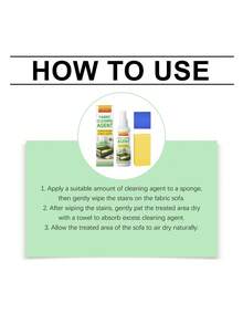 jakehoe 布艺沙发干洗剂，纺织品窗帘地毯家居消毒日常家用清洁剂 - 液體 - 查看 5