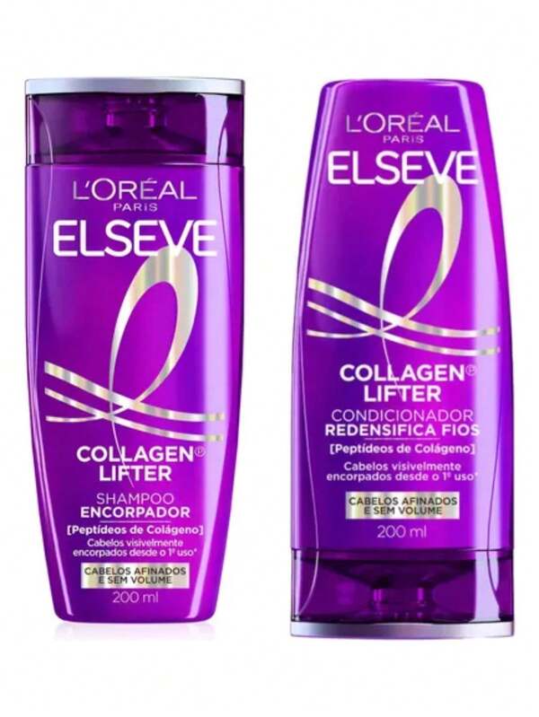 Kit Elseve Collagen Lifter Shampoo E Condicionador 200ml