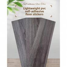 Peel And Stick Floor Tiles, Self-Adhesive Vinyl Plank Flooring Wood Grain Appearance 10/20/40 Pieces, Gray Waterproof Wood Grain Stickers Suitable For Bedroom, Living Room, Kitchen, RV, Living Room, Bedroom, Kitchen, Bathroom Floor Renovation, Home Decor Floor Stickers - Floor Stickers - View 9
