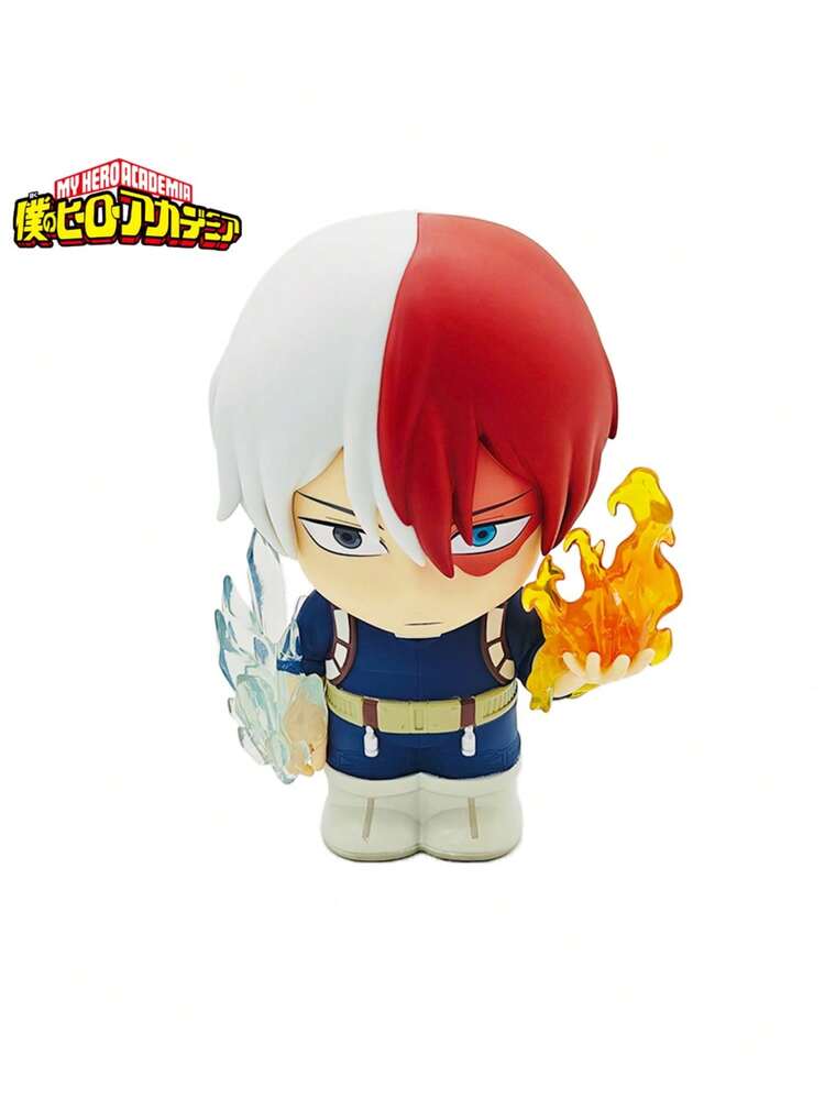 1个 Crunchyroll 官方授权《我的英雄学院》PVC 材质小猪存钱罐/硬币罐/手办/储蓄罐，造型为轰焦冻，家居装饰收藏品，桌面收纳整理罐 - MN-70369 - 查看 2